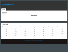 Tablet Screenshot of bovebben.hu
